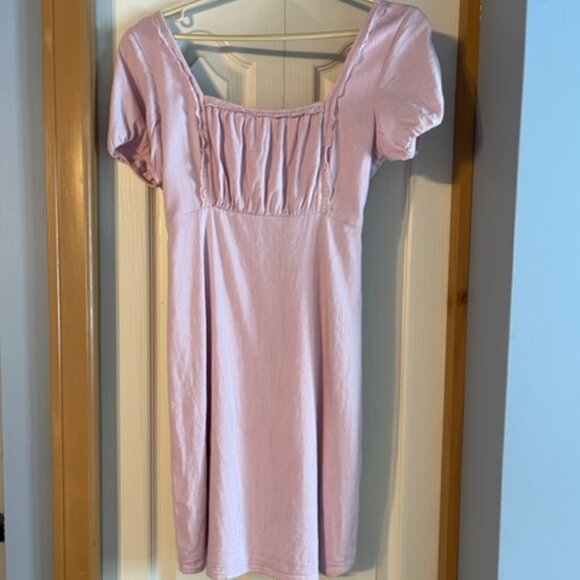 Hollister Pink Sundress summer boho Size Small *READ* - Picture 1 of 6